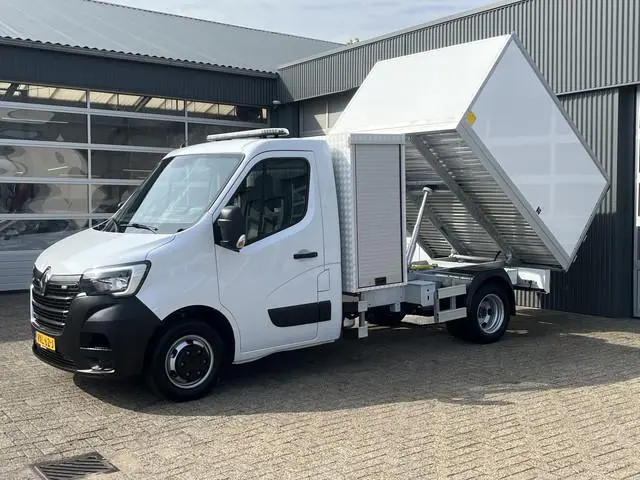 Renault Master 2.3 dCi 145pk N1 Kipper Snipperopbouw Snipperwagen Gereedschapskist Trekhaak 3000kg t...