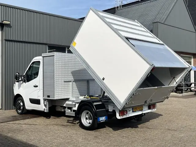 Renault Master 2.3 dCi 145pk N1 Kipper Snipperopbouw Snipperwagen Gereedschapskist Trekhaak 3000kg t...
