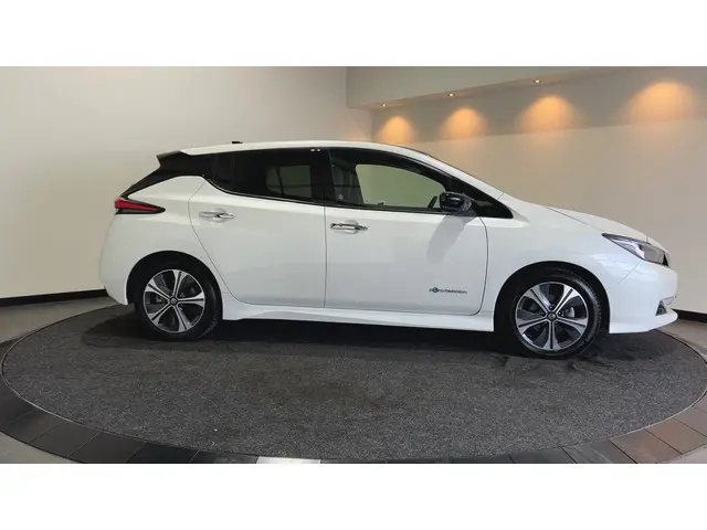 Nissan LEAF Tekna 40 kWh Leer | Navigatie | LED | Trekhaak | SOH 86,1% dak zwart