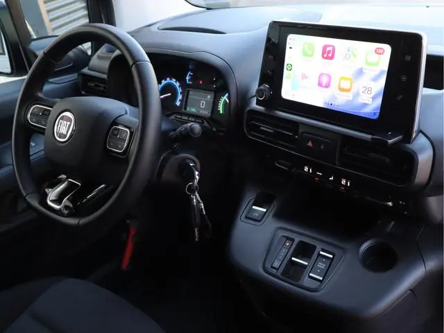 Fiat E-Doblò 136 L1 50 kWh AC+DC Snelladen - Dealer onderhouden - Camera