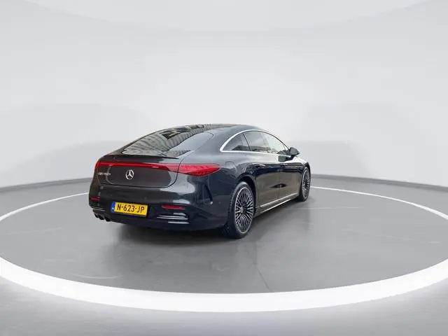 Mercedes-Benz EQS 450+ Edition 1 108 kWh |FABRIEKSGARANTIE|4WD|2 DE EIGENAAR|BURMESTER|STOEL.VW\KOEL...