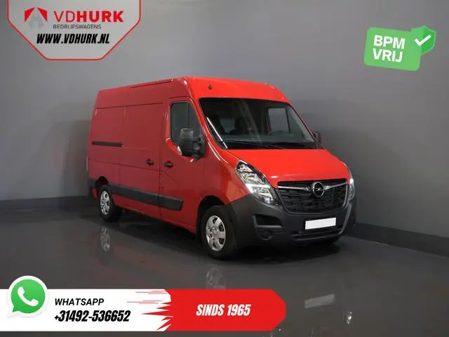 Opel Movano 2.3 Turbo 150 pk L2H2 Carplay/ 270Gr.Deuren/ Airco/ Camera/ PDC/ Trekhaak