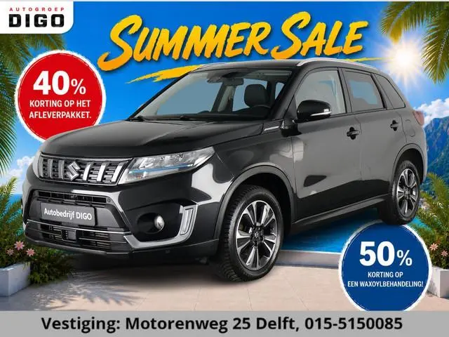 Suzuki Vitara 1.4 STYLE SMART HYBRID PANODAK NAVI GARANTIE 2033* STOELVERW. PDC.CLIMA.CRUISE.PRIVACY...
