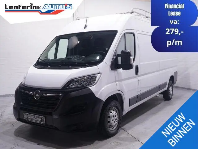 Opel Movano 2.2D 140 pk L3H2 Imperiaal met Trap, Trekhaak Airco ECC, Apple Carplay, Camera, Cruise C...