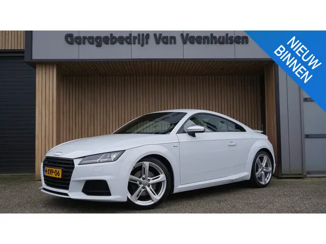 Audi TT Coupé 2.0 TFSI 230pk Quattro 2x S-Line Schaalstoelen Nappa-Alcantara B&O 19inch LM Sfeerverl...