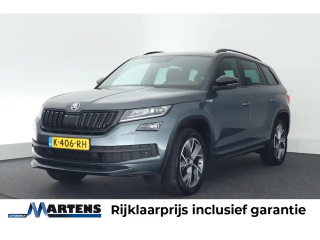 Skoda Kodiaq 1.5 TSI 150pk DSG Sportline Business Trekhaak Camera Keyless Stoelverwarming Virtual Co...