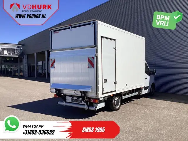 Renault Master 2.3 dCi 165 pk Bakwagen 420x235x225/ Laadkep/ Zijdeur/ Topspoiler/ Cruise/ Airco