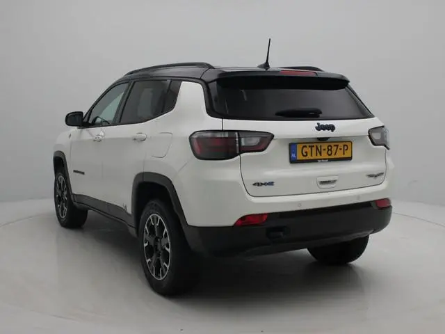 Jeep Compass 4xe 240 Plug-in Hybrid Electric Trailhawk | Navigatiesysteem | Achteruitrijcamera | Cli...