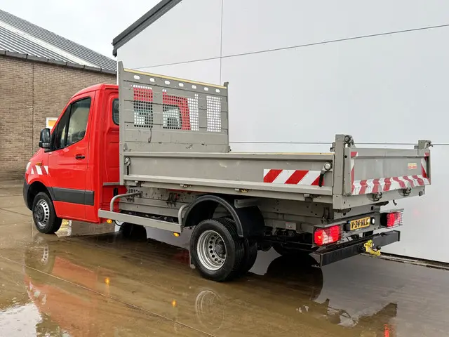 Mercedes-Benz Sprinter 514 2.2 CDI Kipper Benne Tipper Dubbellucht 3.5t Trekhaak Climate Control Cru...