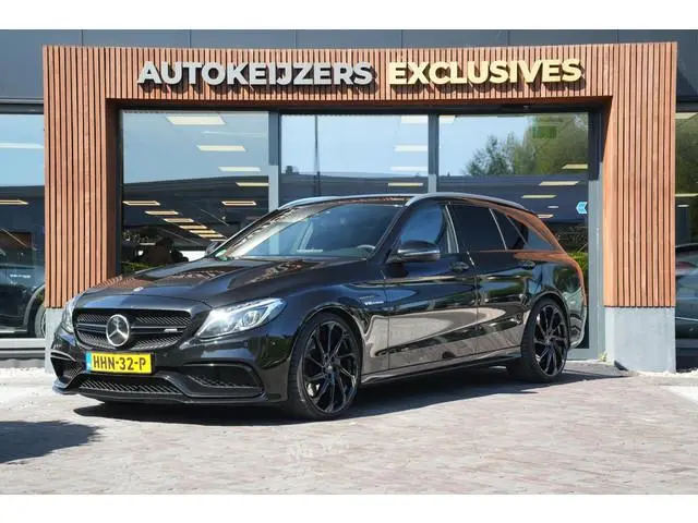 Mercedes-Benz C-klasse Estate AMG 63 476PK Leer MultiBeam Stoelverw.