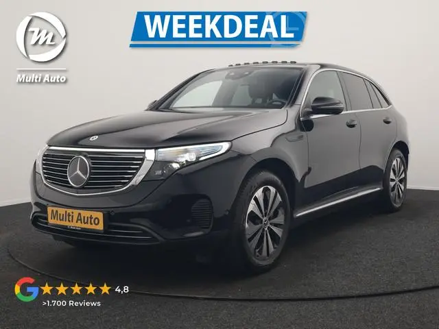 Mercedes-Benz EQC 400 4MATIC 85 kWh 408pk Dealer O.H SOH 96.1% | Panodak | Adaptive Cruise | 360 Cam...