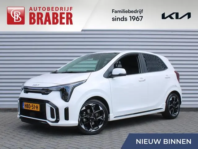 Kia Picanto 1.0 DPI GT-Line | Stuur-/stoelverwarming | Schuifdak | Camera | Dodehoek detectie | Tele...
