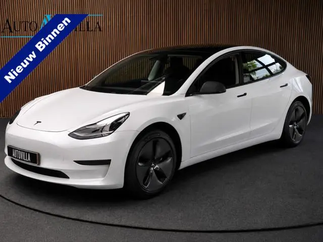 Tesla Model 3 RWD SOH: 96,1% Panodak Leer 360° ACC Climate Stuur- & Stoelverwarming voor & achter LM...