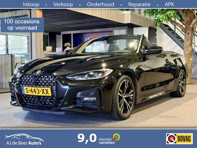 BMW 4-serie Cabrio 420i High Executive H/K | Camera |Stoel/stuur/nek verwarming | Carplay | Navigati...