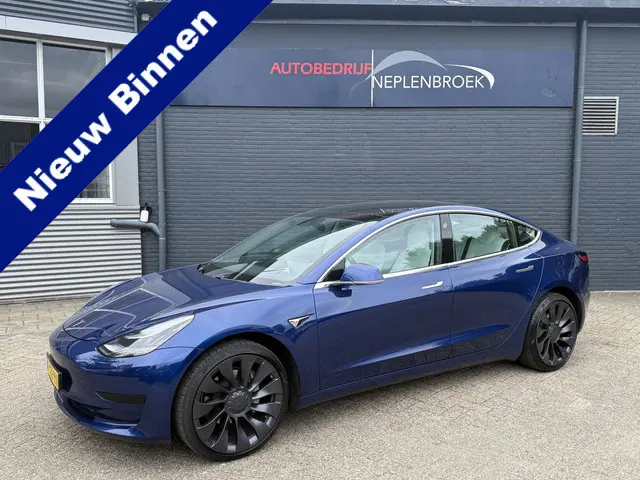 Tesla Model 3 Standard RWD Plus 60 kWh Bj 2019 Km 67.000 Nap 2e eigen Dealer onderhouden NIEUWSTAAT...