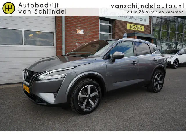 Nissan Qashqai 1.3 MHEV Xtronic Tekna LUXE - PANODAK - 360 CAM - CARPLAY / ANDROID - 1800KG TREKGEWI...
