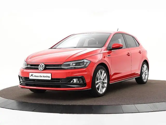 Volkswagen Polo 1.0 TSI 95pk Highline · R-line exterieur · Apple/Android Car Play · 17"Velgen · ACC...