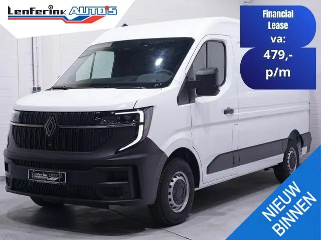 Renault Master 2.0 dCi 130 pk L2H2 Incl. BPM, ex BTW, Navi Apple Carplay, Airco, Laadruimte Pakket,...