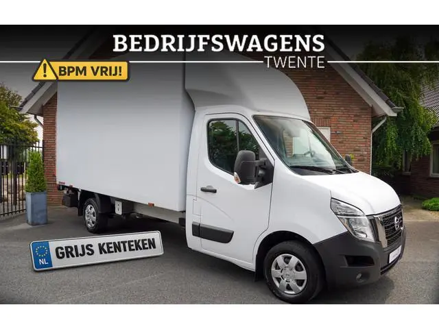 Nissan Interstar Bakwagen 2.3 DCI 163pk LAADKLEP LxBxH 408x205x220 2024 BPM VRIJ - CLIMA - NAVI - CR...