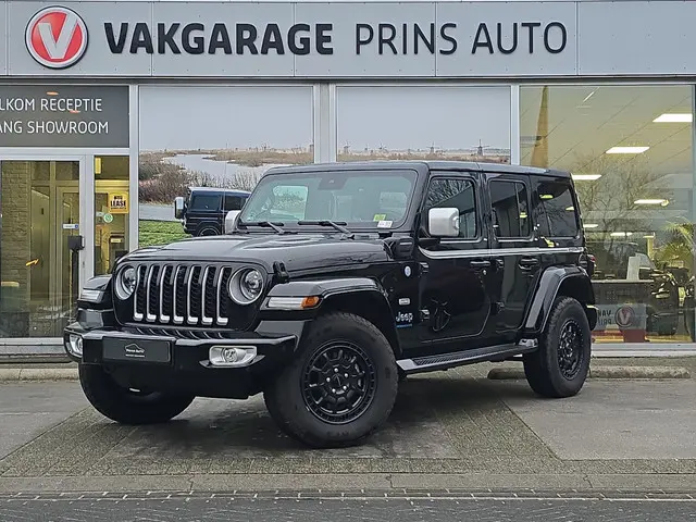Jeep Wrangler Unlimited 4xe 380 Sahara Irmscher | NO. 007/100 |858,- P/M|STUUR+STOELVERW.|CAMERA V+A...
