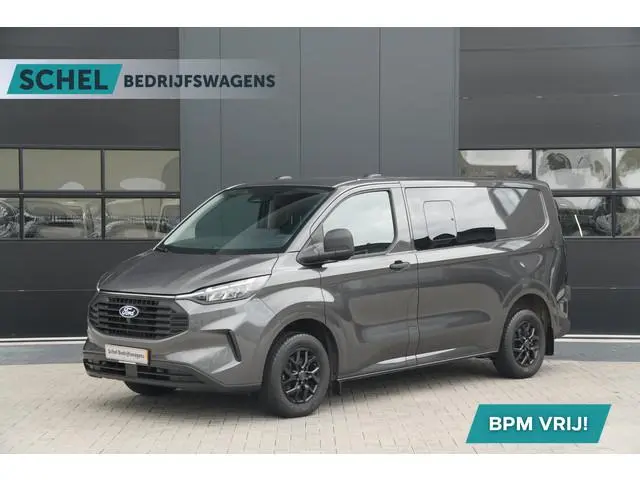 Ford Transit Custom 320 2.0 TDCI L1H1 Trend DC 136pk 6 Zits - Trekhaak - Stoel/Stuurverwarming - LED...