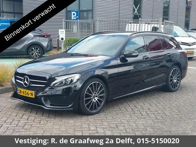 Mercedes-Benz C-klasse Estate 180 Sport Edition | Burmester Audio | Navigatie | Camera | Half Leder...