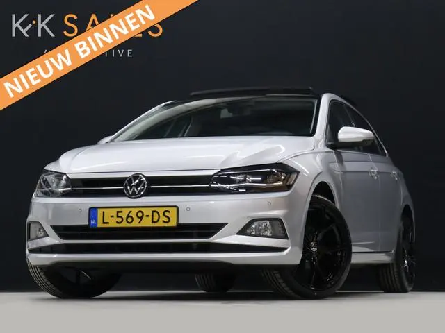 Volkswagen Polo 1.0 TSI R Line [SCHUIFDAK, APPLE CARPLAY, ANDROID AUTO, CRUISE CONTROL, CLIMATE CONT...