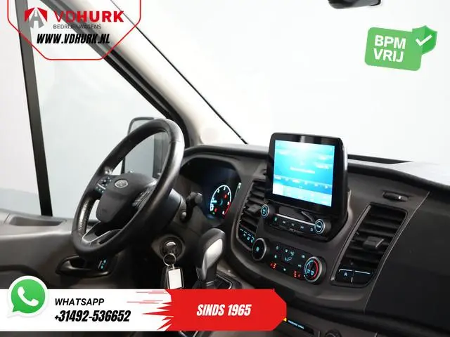 Ford Transit 350 2.0 TDCI 185 pk Aut. L3H3 Riem V.V/ 2xSchuifdeur/ Bi-Xenon/ Elek.Stoel/ Carplay/ St...