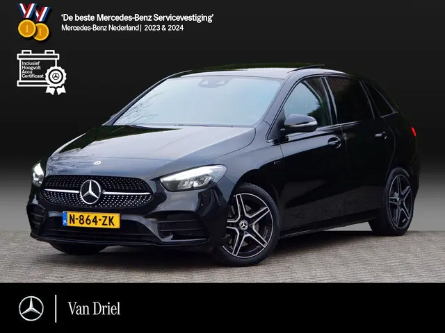 Mercedes-Benz B-klasse B 250 e AMG line Night | Dodehoek Panorama Trekhaak