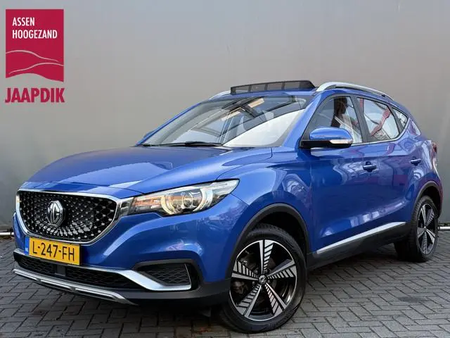 MG MG ZS BWJ 2021 EV Luxury 45 kWh NIEUW BINNEN ! | PANO | LEDER | ELEKTR. STOELEN | STOELVERW. | KE...