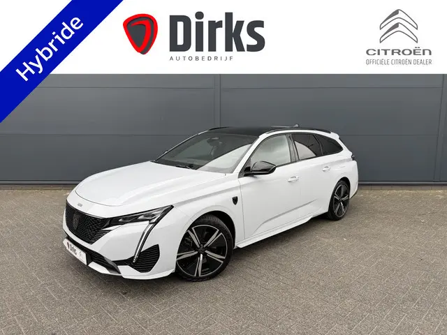 Peugeot 308 SW 180pk Plug-in Hybrid GT (Elektrisch Schuifdak - Elektrische Klep - Leder/Alcantara in...