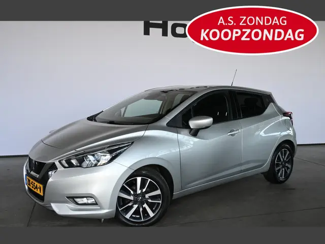 Nissan Micra 1.0 IG-T N-Connecta Clima Navigatie LED Goed Onderhouden! Inruil Mogelijk!