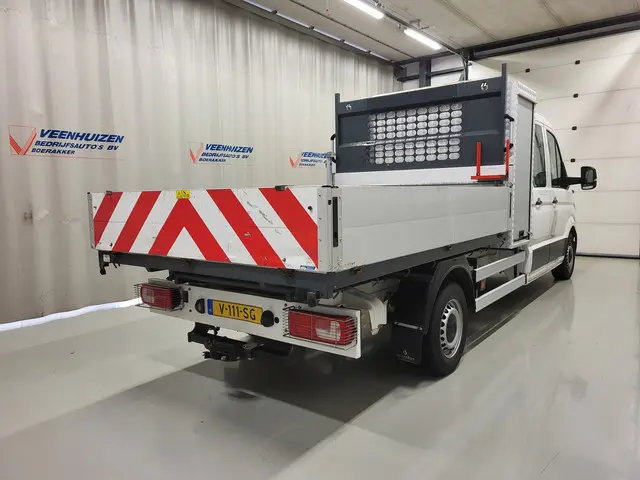 Volkswagen Crafter 2.0TDI Dubbele Cabine Kipper 3000kg Trekgewicht Euro 6!