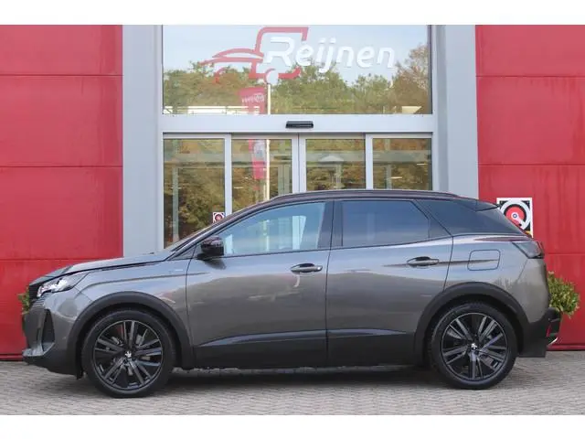 Peugeot 3008 1.6 HYbrid 225PK GT PACK BUSINESS BLACK PACK | AFNEEMBARE TREKHAAK | ADAPTIVE CRUISE CO...