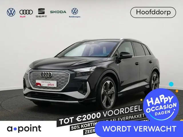 Audi Q4 e-tron 45 S Edition 82 kWh 286pk | Navigatie | Parkeercamera | 21 inch lichtmetalen velgen |...