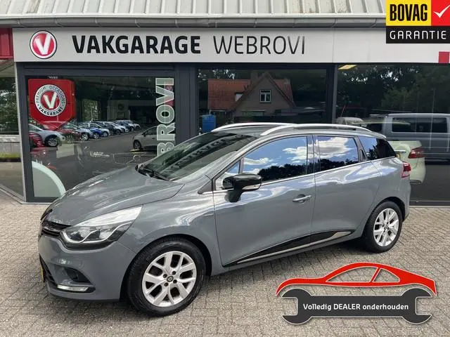 Renault Clio Estate 0.9 TCe Limited Gris Urban Incl. Beurt