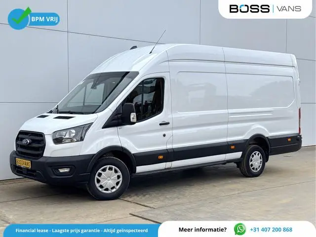 Ford Transit DC 2.0 TDCI 165PK L4H3 Dubbele Cabine Airco Cruise Control Lane Assist Camera Trekhaak...