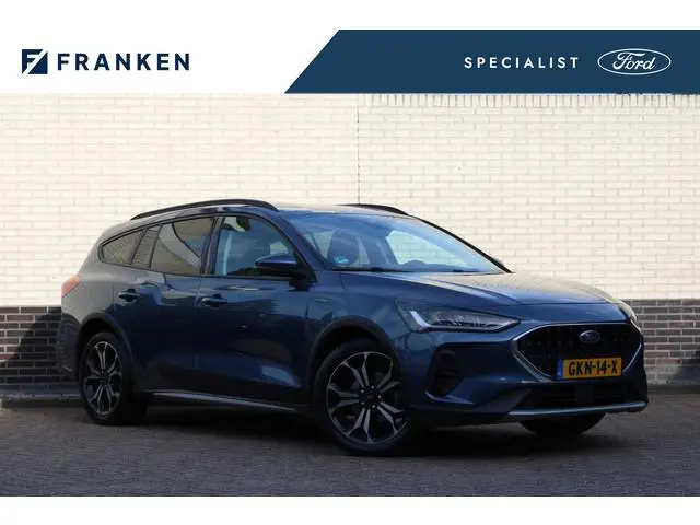 Ford Focus Wagon 1.0 EcoBoost Hybrid Active X | Leder! | Adaptieve cruise | Trekhaak | Camera | BLIS