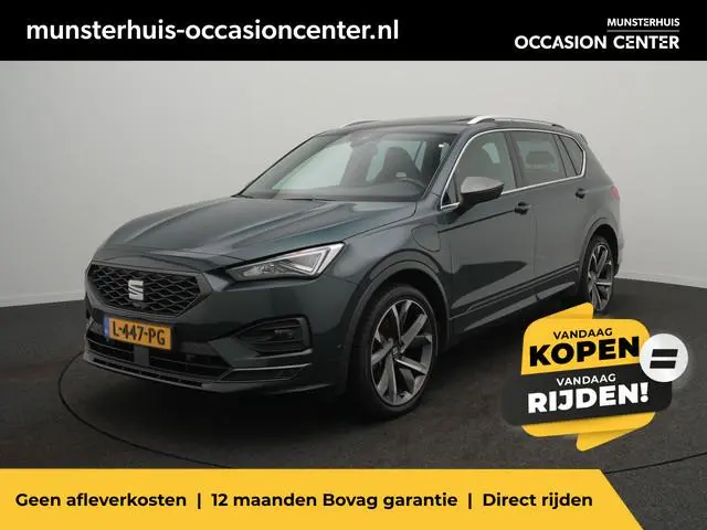 SEAT Tarraco 1.4 TSI e-Hybrid PHEV FR - RIJKLAARPRIJS - Plug-in Hybride - Rondomzichtcamera - Elektr...
