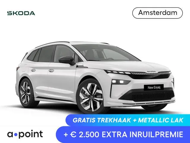 Skoda Enyaq 85 Sportline Tour Edition 286 pk | Trekhaak | Panorama Dak