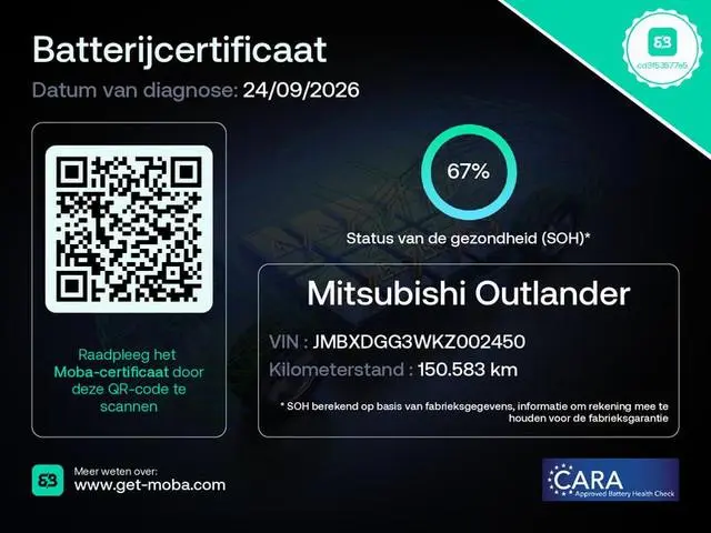 Mitsubishi Outlander 2.4 PHEV Intense ✓1e Eigenaar✓Trakhaak✓Carplay✓Camera✓Alcantara-Leder✓Stoelverw...
