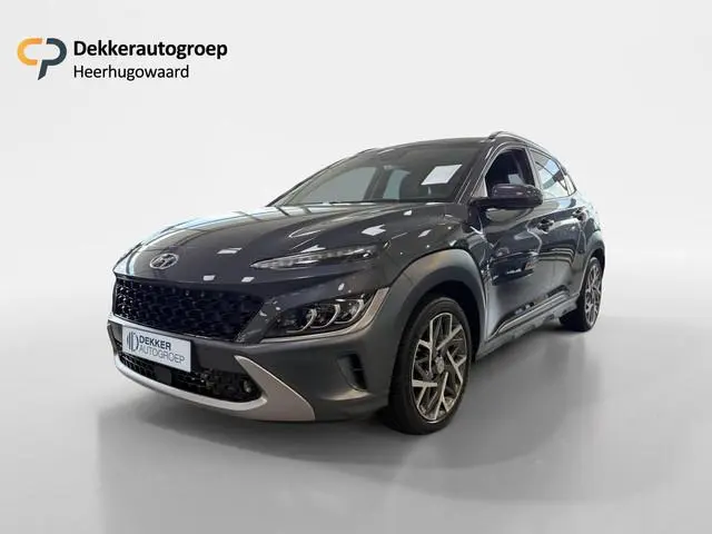 Hyundai Kona 1.6 GDI Hybrid 105PK Premium Automaat Lederen bekleding met Stoel Verwarming en Koeling