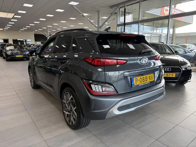 Hyundai Kona 1.6 GDI Hybrid 105PK Premium Automaat Lederen bekleding met Stoel Verwarming en Koeling