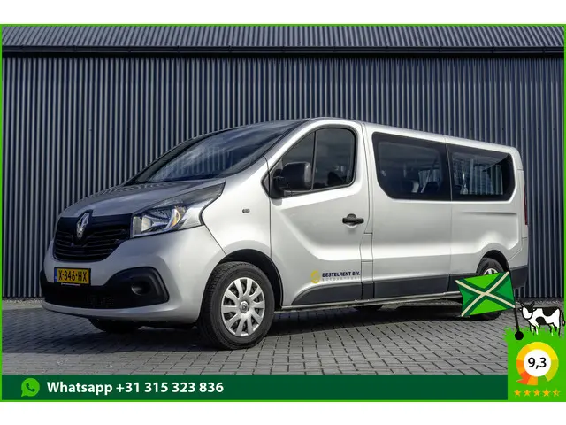 Renault Trafic Passenger **1.6dCi 9-Pers L2H1 | Incl. BPM, BTW vrij | R-Link | Navi | Airco | Cruise...