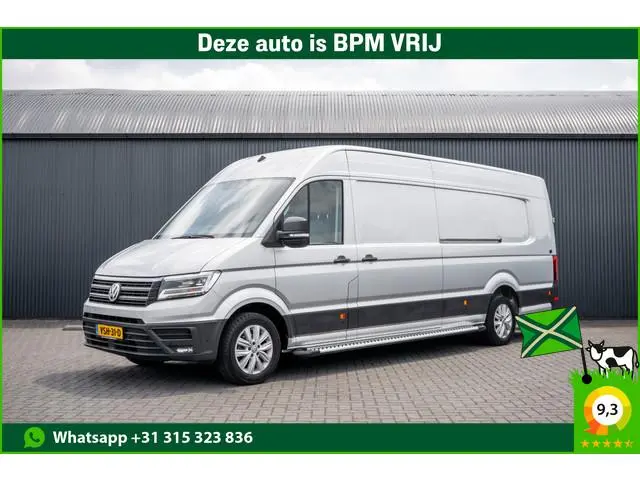 Volkswagen Crafter 2.0 TDI XL L5H3 | 177 PK | Rijplaten | Automaat | LED | Camera | Carplay | Schuif...