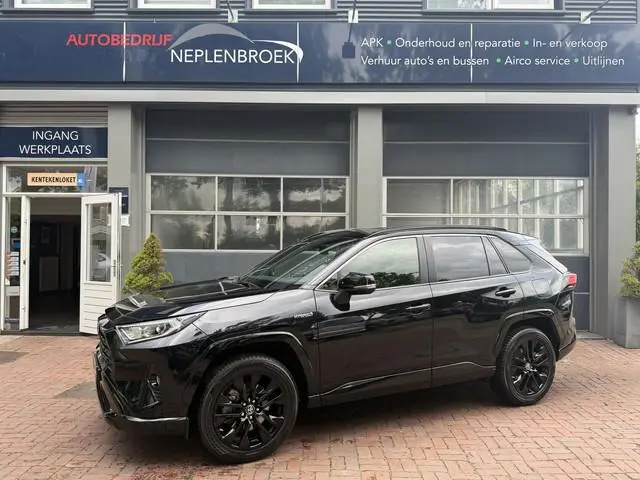 Toyota RAV4 2.5 Hybrid Black Edition | LED | Navi | JBL | ACC | BSM | Keyless | elec.stoel  11-2021...