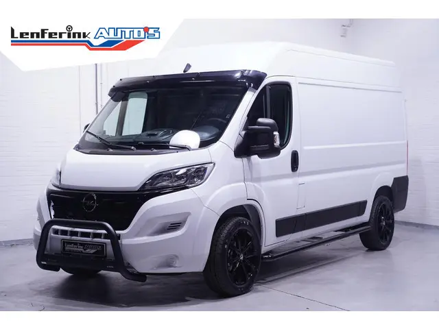 Opel Movano 2.2D 140 pk L2H2 White&Black Edition Navi 18" LMV, Bullbar + Sidebars Zwart, Camera, App...