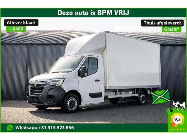 Renault Master 2.3dCi | Bakwagen met Laadklep | LED | Carplay | Camera | Cruise