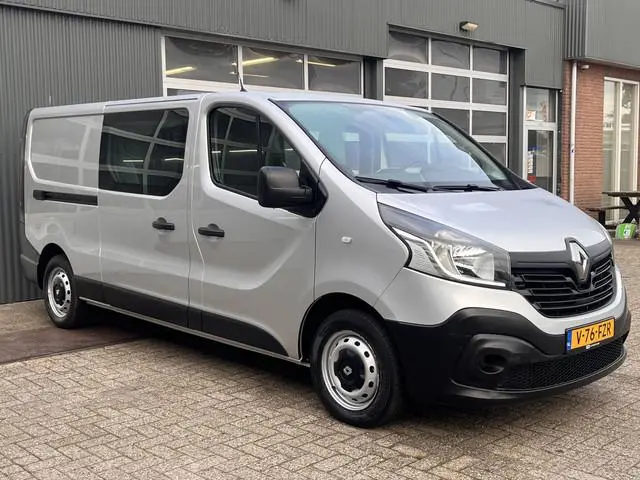 Renault Trafic 1.6 dCi L2H1 DC Marge Btw /Bpm vrij Airco Cruise controle Navigatie Dubbele cabine 1e...
