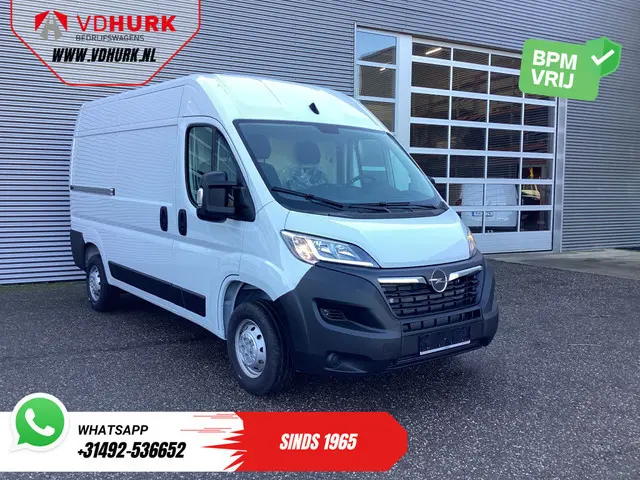 Opel Movano 2.2 140 pk L2H2 Betimmering/ Carplay/ 270Gr.Deuren/ Climate/ Camera/ Cruise/ Navi/ PDC/...